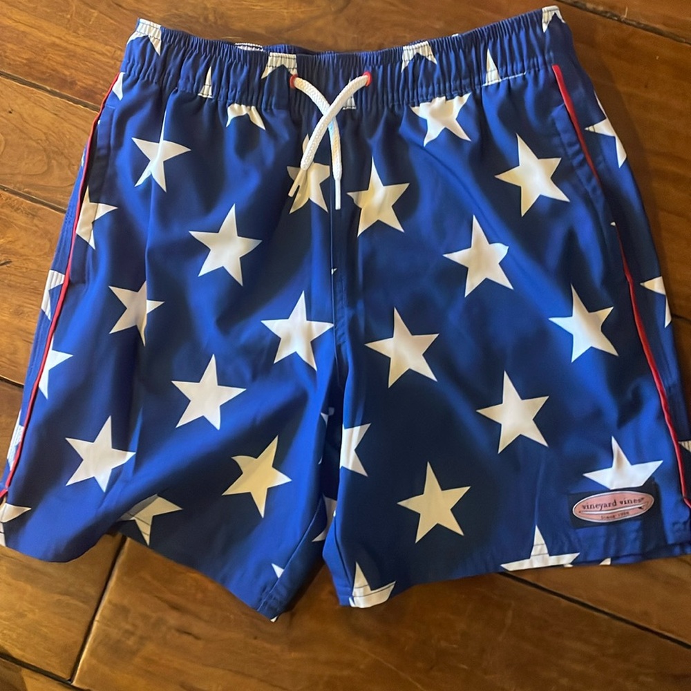 Boys size small swim trunks